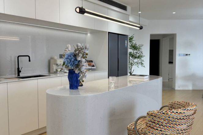 Spacious 3Br + floor heating +Central AC | Zhongshan Park Metro L2&3&4 | 18.5K