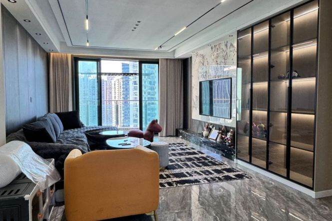 High end compound 2Br 120Sqm +open balcony | Jiangning rd Metro 16.6K