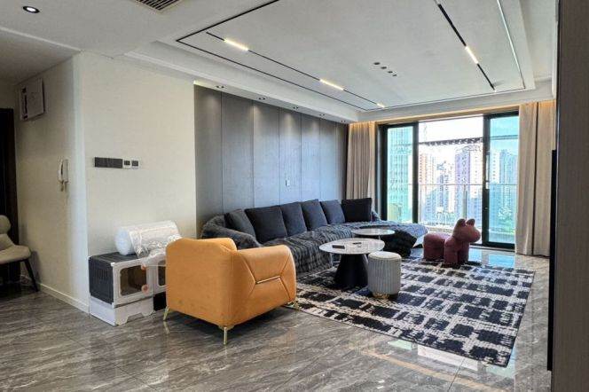 High end compound 2Br 120Sqm +open balcony | Jiangning rd Metro 16.6K