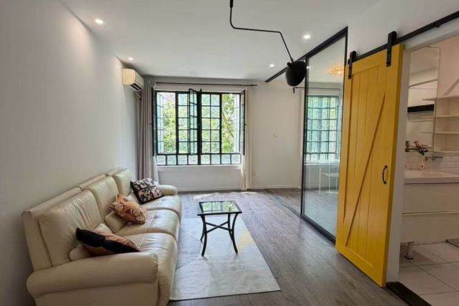 Huashan Road,Jing'an Temple 1+1 bedroom