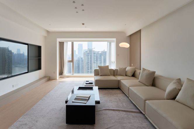 brand new big 3brs floor heating modern furniture beside Huang pu river 49K