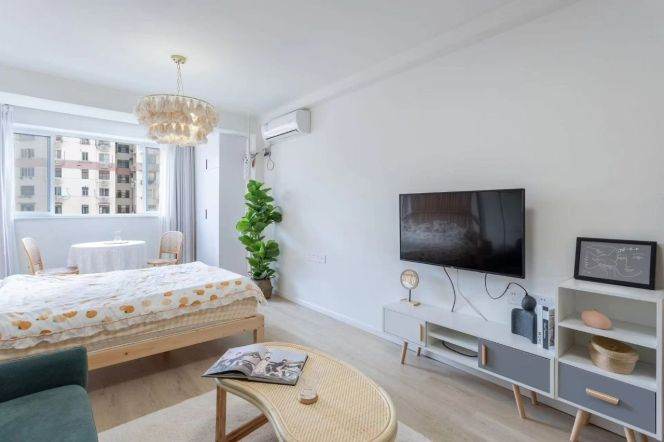 1br, subway L2,14,& L9, elevator, dryer, Lujiazui Center, key, 7k