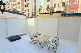 1br, big livingroom& garden, new, clean, key, malls, 8k