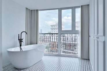 Beautiful 2Bedrooms Apt+Floor heating+dishwasher@ Zhongshan Park