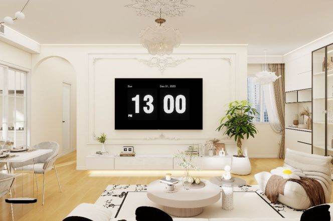 brand new modern 3brs in Xujiahui with floor heating brand new furniture only 19.5K