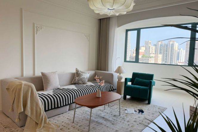 Renovated 1br high-rise nr Lujiabang Rd Line 8&9