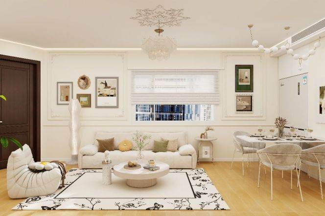 brand new modern 3brs in Xujiahui with floor heating brand new furniture only 19.5K