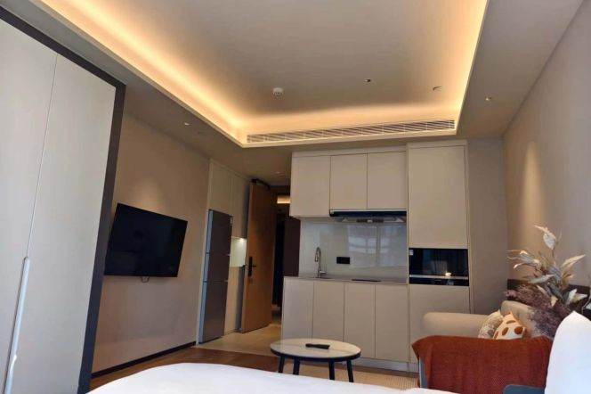 Modern cozy studio serviced apt in Jing'an nr L3,4,8