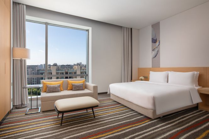 Brand-new luxury studio serviced apt in Yangpu nr L10