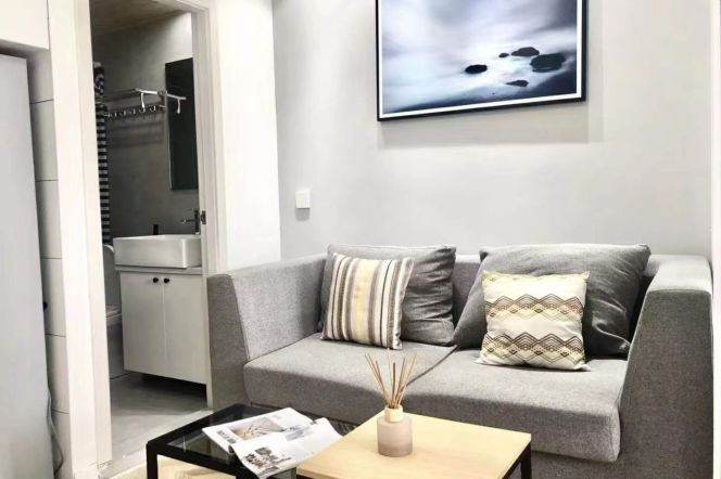 Bright n cozy 1 BR near Jiangsu rd station   
