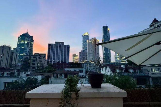 3BR/JingAn Temple/3 Terrace/Great View/Historic Building/Car Parking