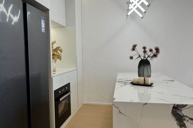 Highrise 2BR+river view | 0 distance to Wuning rd L13/14 ,Newly 2Br ,Elevator, 16.2K