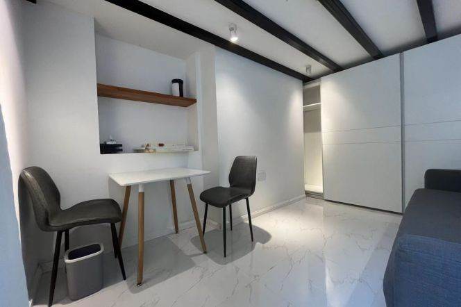 Bright Apt. 1+1Br w. floor heating near Jing’an Temple 
