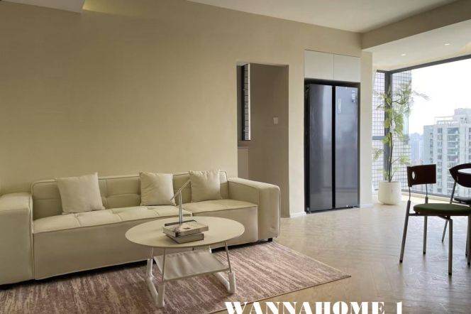 Spacious&Bright 1Bdr 1Bath Apt+L7 Chang Ping Rd/Green Compound+Nice Balcony+Stunning View