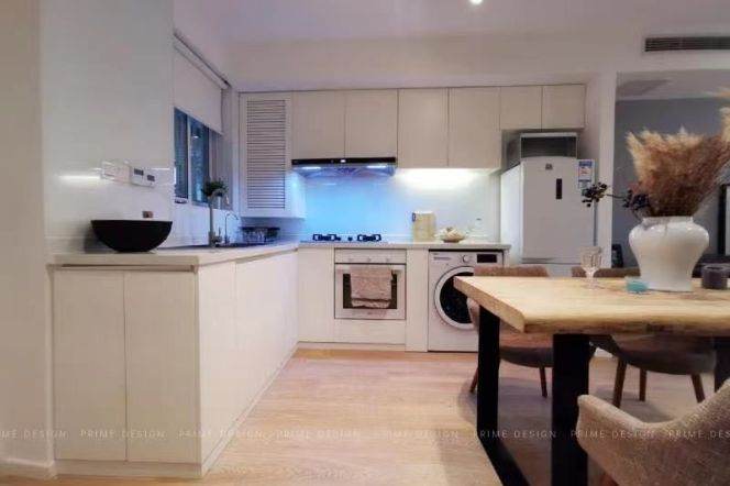modern 2brs floor heating open kitchen on Wu kang road /an fu road only 15K