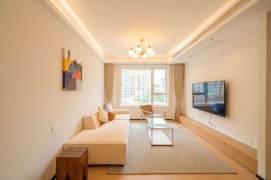 zhongshan park floor heat 1BR/big living room@L2/3/4