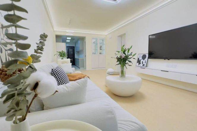 zhongshan park modern 1BR/big living room@L2/3/4