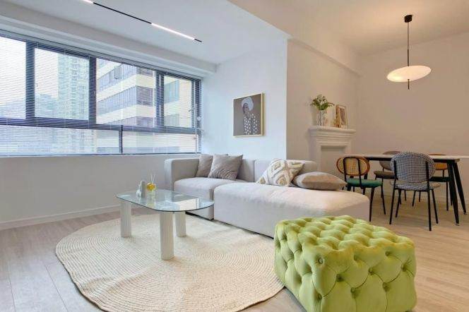 xujiahui elevator 2BR/2Baths/floor heat/Oven@L1/4