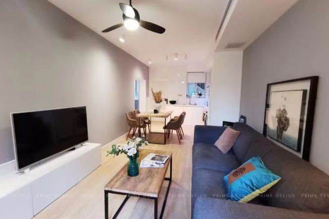 modern 2brs floor heating open kitchen on Wu kang road /an fu road only 15K