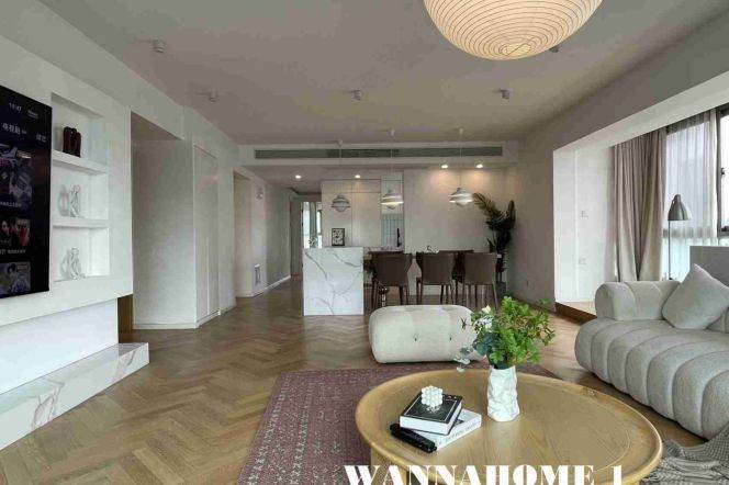 Top Compound+Jing An Temple+Spacious&Bright 3Bdrs 2Baths Apt+Free Club+Large Balcony