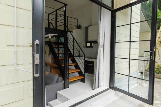 Bright Apt. 1+1Br w. floor heating near Jing’an Temple 