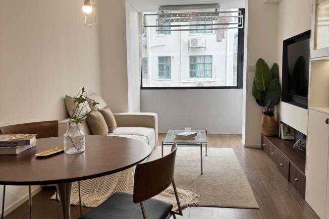 Changshou rd & Wuning rd L13/14 ,Newly 1br + floor heating | 8.9K