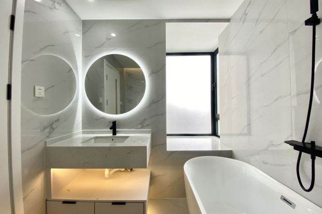 modern 3brs floor heating nice view modern furniture near Huang pu river 26K