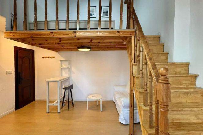(w)nanjing rd loft 1BR/living room@L2/12/13
