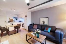 modern 2brs floor heating open kitchen on Wu kang road /an fu road only 15K