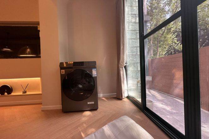 Cozy 1br with CA,floor heating,1F with private yard,close to Mixc,Line 10