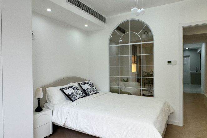 Green 1BR + elevator + green view | Zhongshan Park Metro L2/3/4 | 2F New decoration