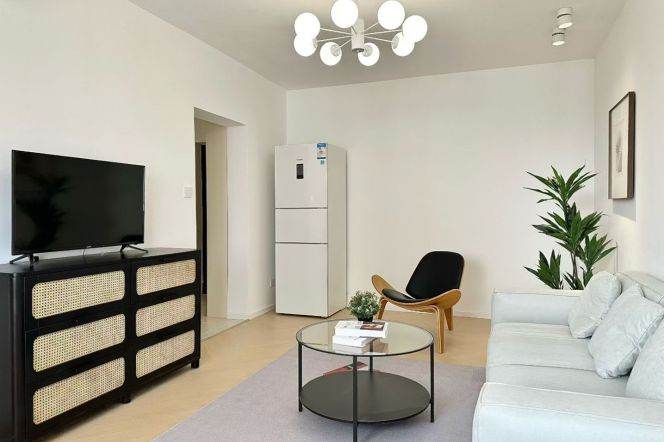 Lovely high rise 1 BR 1 LR with great view nr West Nanjing rd