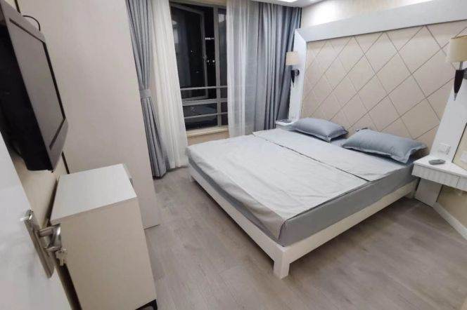 Full furnished 1br/2living & elevator@Jiangsu Rd & Line 2/11