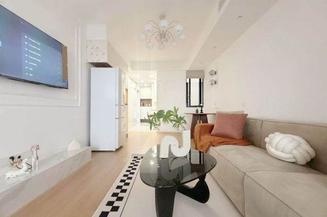 Brand-new 1Br/2Lr/1Bt Close to L2/3/4 Zhongshan Park Station 