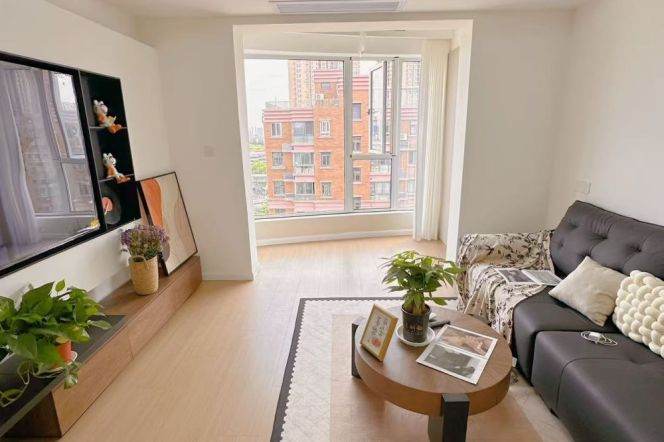 2BR high-rise with cloakroom @Putuo Line 11&15