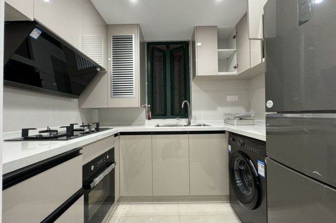 modern brand new 2brs floor heating modern furniture open balcony 19K
