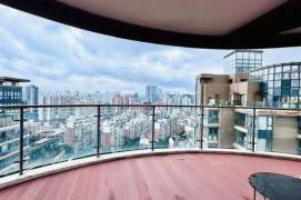 3 Brs, 2 Baths, Terrace/Floor heating/Oven/Gym/Swimming pool, 160 sqm@Zhenping metro L3,4&7