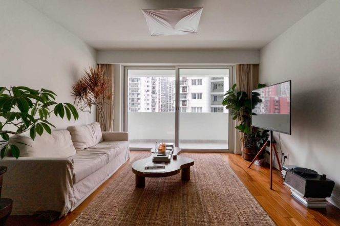 South Shanxi/West Jianguo Rd floor heating 3brs/2lv/2bt apt with 2balconies;L9/12