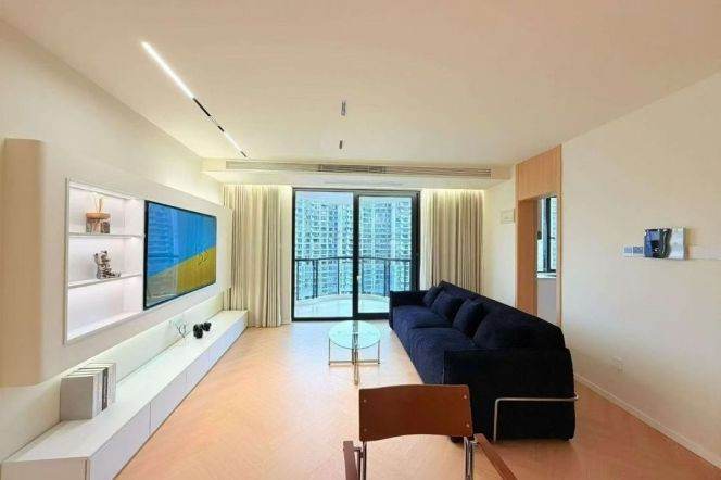 River View 2Beds Balcony Heating 110sqm@Suzhou Creek