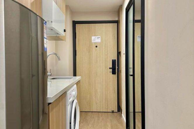 1br, big nice lobby, free gym, readingroom, subwayL14Zhongning, Key, 4.6k