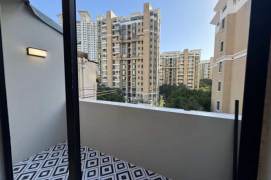 Fahuazhen rd/modern 1br 1lr+Open balcony/central AC/NR Donghua uni,@L3/4