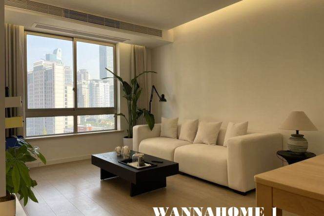 Great Compound+Spacious&Modern&Bright 1Bdr 1Bath Apt+Jing An Temple+Stunning View