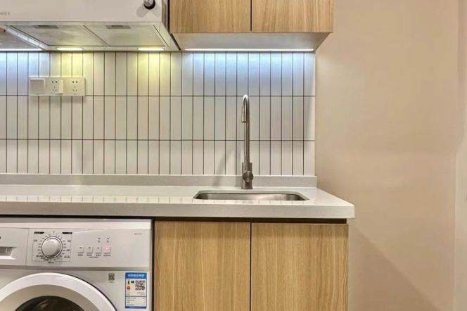 1br, big nice lobby, free gym, readingroom, subwayL14Zhongning, Key, 4.6k