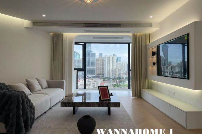Modern&Bright&Spacious 3Bdrs 2Baths Apt+Great Compound+Suzhou Creek+L13 Jiang Ning Rd