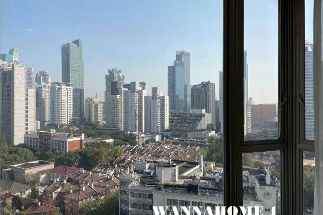 Great Compound+Spacious&Modern&Bright 1Bdr 1Bath Apt+Jing An Temple+Stunning View