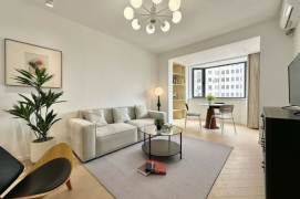 New decoration 1br/2living & elevator@Hanzhong Rd & Line 1/12/13