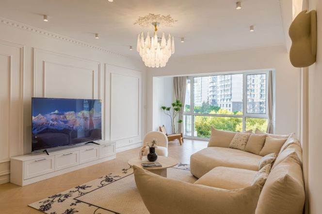 Lujiazui Riverside 200㎡ Minimal French 4-Bedroom Apartment