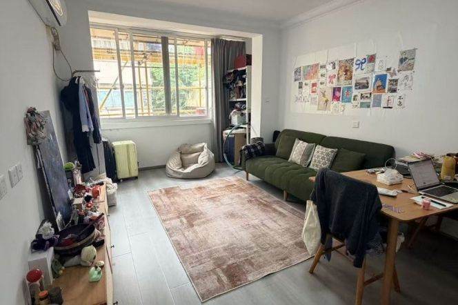 Zhongshan Park/spacious 1br 1lr/separate big living room/bright room,@L2/3/4