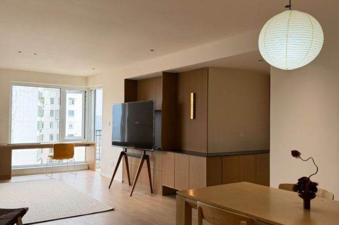 Changning Tianshan Gubei Area | High-floor Japanese Wooden Style Apartment  