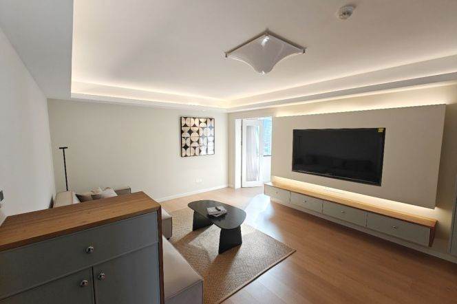 Modern decoration 2brs with floor heating  belong to Jing an temple area 